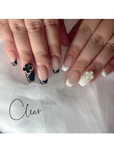 クリア(Clear)/フレンチネイル