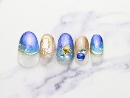 リゾート海ネイル初回￥7500