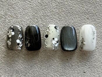 エールルーム 中目黒(aileroom)/ブラックホロフラワーマグネット