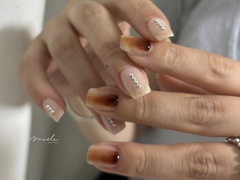 ミエレ(miele)/塗りかけちぐはぐシルバーパーツ
