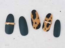 ネイルアンドアイラッシュスタジオ シュシュ(chouchou)/ダルメシアン・マット・ブックリ