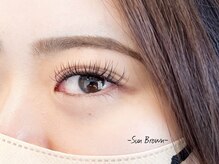 サンブラウン(SUN BROWN)/Ladies eyelash designed 