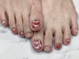 M-420 ハートマグネットネイル