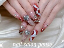 ポーズ 上野 御徒町(PAUSE)/冬ネイル☆クリスマスデザイン☆