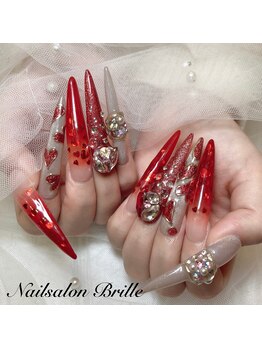 エスフィーネイルサロン ブリーユ(Esfy nailsalon Brille)/ハートネイル