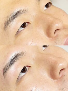 クロリス 目黒(Chloris)の写真/作り込んだ眉デザインではなく、【自然で綺麗な眉】の仕上がりに！痛みの少ない眉毛WAXで初めての方にも◎