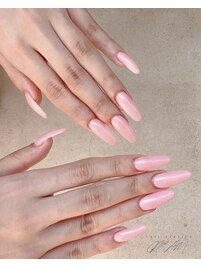 長さだし10本+ワンカラーPINK