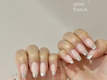 ランドネイル 天神(LANDNAIL)/ガラスフレンチ♪