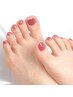 フットネイル　ワンカラー　￥4580