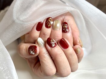 ラーシューシュ(la-chou-chou)/華やかネイルコース¥7500