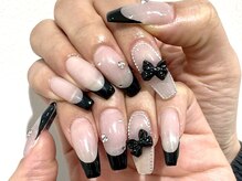 アニュバイアンジュ(anu_by.anju)/ワンホン/オフィスネイル/ジェル