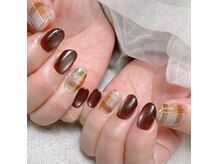 ローズクレア(Rose Crea)の雰囲気(手描きも◎チェック柄ネイルも♪)