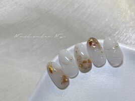恵比寿/秋ニュアンスネイル
