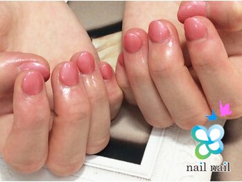 ネイルネイル 南森町店(nailnail)/深爪→スカルプで長さ出し