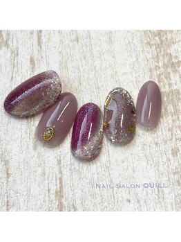 ネイルサロン クイル(QUILL)/12月マグネット(3)