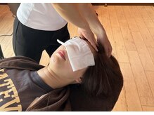 紅碧の雰囲気（頭の筋肉やツボをとらえて疲れを解消・深いリラクゼーション）