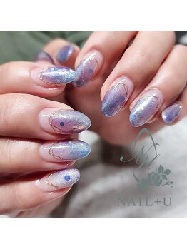 ネイルプラスユウ(NAIL+U)/マグネットでニュアンス