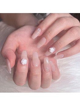 ヘブン ネイル 鶯谷(HEAVEN Nail)/チップ長だしワンカラ