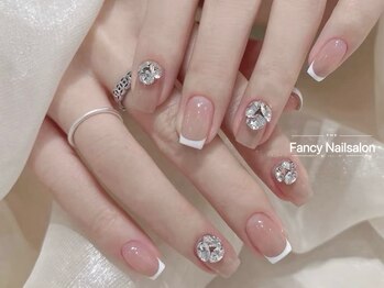 ファンシー 新宿店(Fancy)/クリスマス/冬ネイル/ツイード