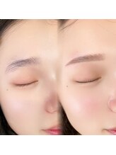 ニクシーアイブティック(Nixie Eye Boutique)/【眉毛/まゆげ】Before/After