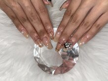 ベーシック ネイルウィザードアカデミー 本厚木店(Basic×NailWizardAcademy)/チェックネイル