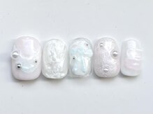 ジェミーネイル イケブクロ(Jemiy nail ikebukuro)/パステルニュアンス￥8000