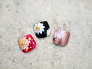 フラワー☆フットサンプル