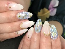 ネイルサロン ビビ(bibi)/トレンドシェルネイル