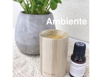 アンビアンテ　浦和店/店内にはアロマオイルを