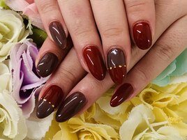 【ほり】ツーカラーネイル