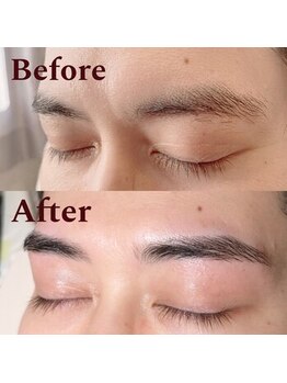 アイデュース 砺波店(eyesalon eyeduce)/30分で清潔感のある眉の完成!