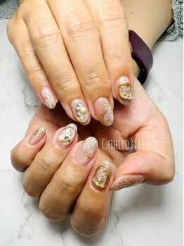 チヒロネイル/マグネットニュアンスネイル