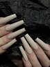 ☆スカルプ長さだし/ワンカラー&ラメグラ（2色まで） ¥12000