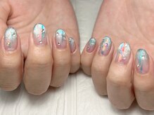 ブリスフルハピネス(Blissful happiness)/定額ネイル（シンプル）