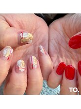 トゥーネイル バイ フォーク 仙川(To.nail byFOLK)/持ち込みデザイン