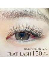 ジーエー(G.A)/フラットラッシュ150本¥6600