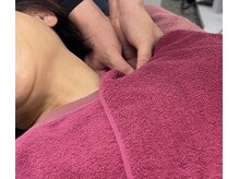 パワーパステルの雰囲気（もり上がった肩の固まりに直接アプローチ！）