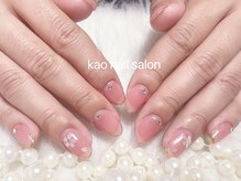 カオ(kao)の雰囲気（チップ長さ出し　10本持ち込みデザイン）