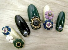 アンジェヴォーグ 名古屋本店(Angevogue)/アースカラーフラワー