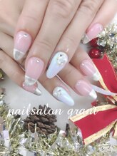 グラント(NAIL SALON&SCHOOL grant)/ミラーネイル１本３５０円プラス