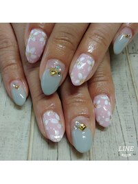 フラワーネイル