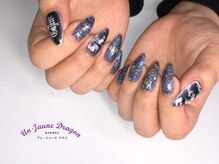 アン ジョーヌドラゴ/【ロングネイル】ネイビーネイル