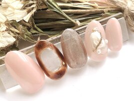 囲みべっ甲ネイル◆￥7990
