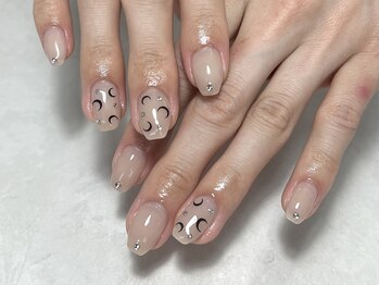 月ネイル【047】