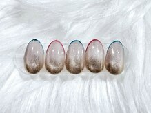 イング(+ Ing)/ミラー　フレンチネイル