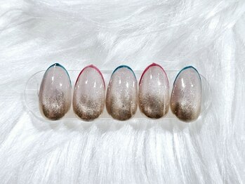 イング(+ Ing)/ミラー フレンチネイル