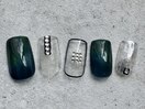 秋色モードネイル