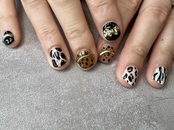動物園ネイル