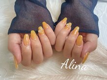エリナネイルサロン池袋(Alina Nail Salon)/オーロラネイル