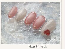 プレンティー 北千住西口店(plenty)/とびだすハートネイル